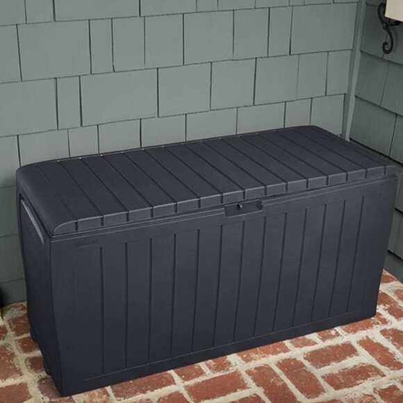 Other - NEW Resin Deck Box-Organization and Storage for Patio Furniture Outdoor Cushions